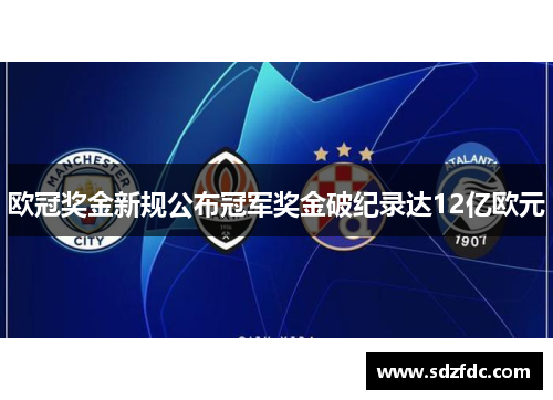 欧冠奖金新规公布冠军奖金破纪录达12亿欧元